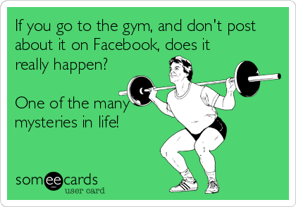 Facebook gym