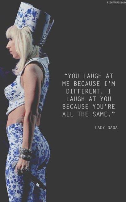 Lady Gaga You Laugh