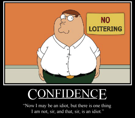 Peter Griffin Confidence