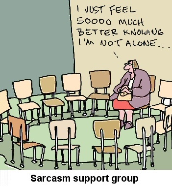 Sarcasm support group